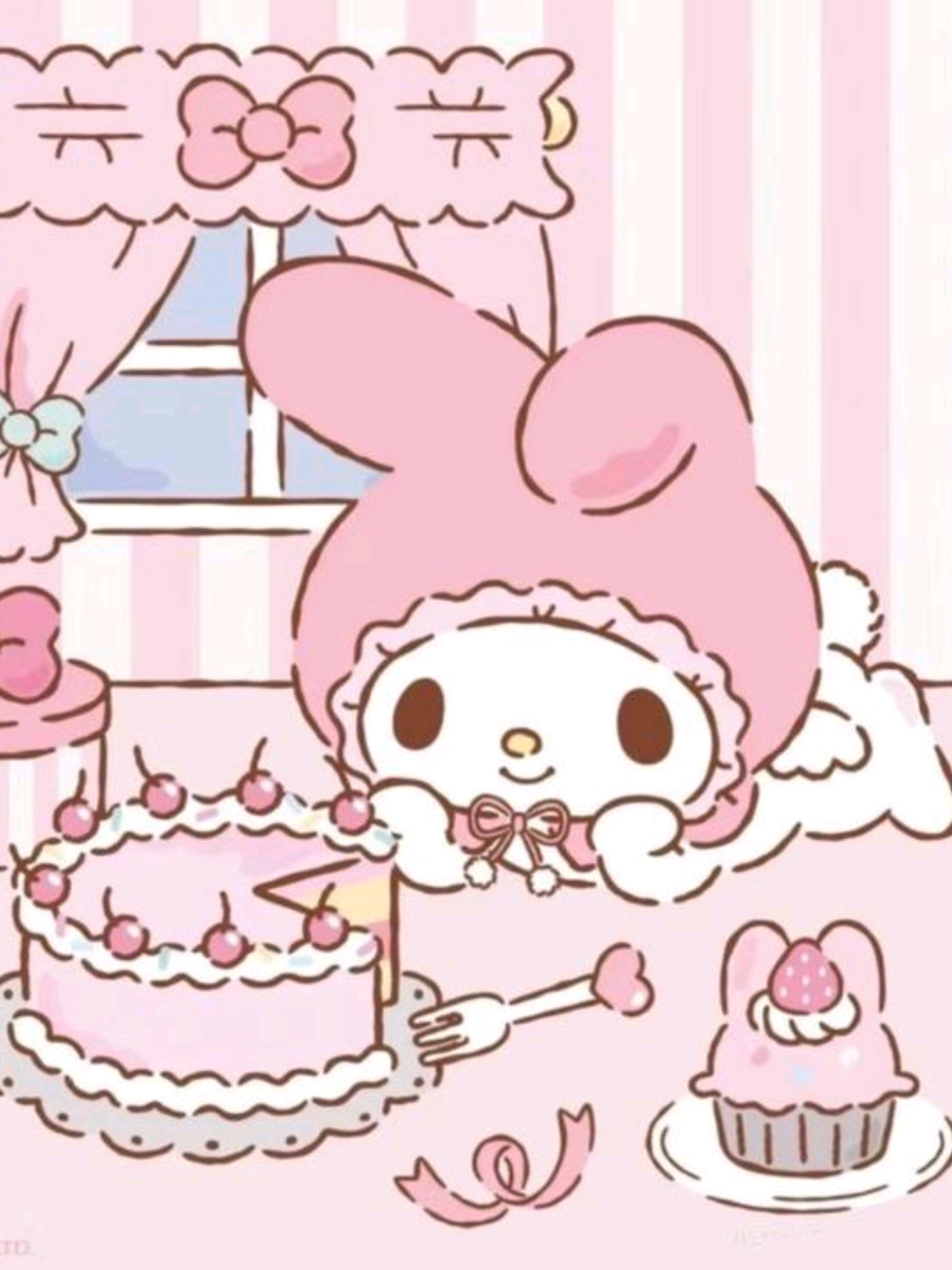 My Melody 𐔌՞. .՞𐦯 ⋆𐙚₊˚⊹ ᡣ𐭩 #mymelody #sanrio #cutecore #cutecore🎀🦴🍮🐾 #aesthetic #moodboard #sanriocore ⠀ 