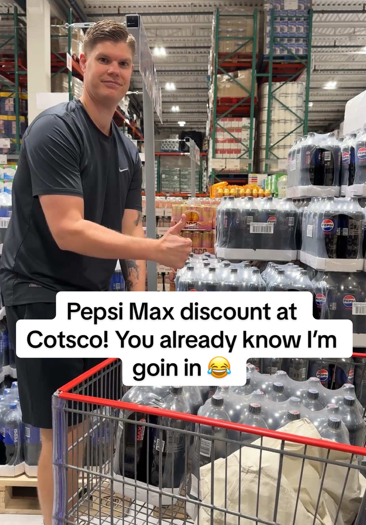 Pepsi Max sale at Cotsco. Gotta love it as a soda addict, I should have bought more… #fyp #pepsi #soda #addict #racks 