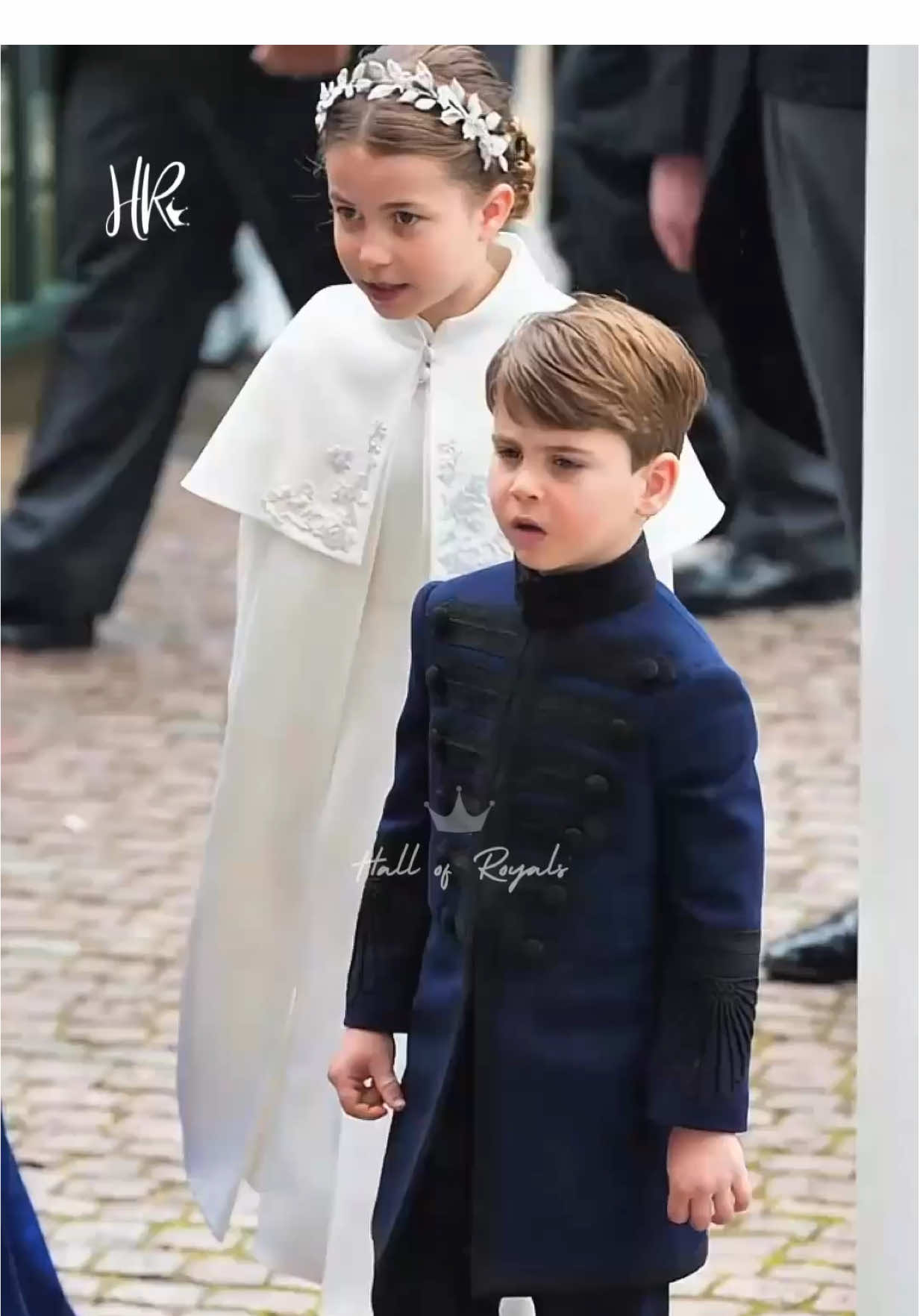 👑 Princess Charlotte's ice cream plan wins again  #princelouis #princesscharlotte #britishroyalty