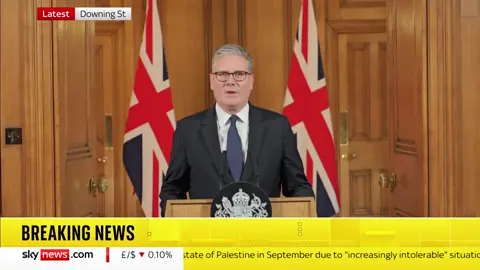 Keir Starmer has announced the UK will recognise Palestine as a state by the United Nations meeting in September, unless Israel agrees to a ceasefire. Do you support this announcement from the PM? #politicsuk #Labour #Israel #Gaza #palestine 