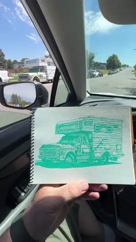 And also I’m 45 and have done this a lot. But still. Sakura blue green Gelly Roll pen. #art #drawing #sketchbook #penandink #paulheaston #urbansketchers 