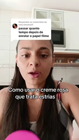 Respondendo a @naty.moraes65Como usar o creme rosa #tratamentoestrias #estriasbrancas #estrias #brasil #goias #goiania 