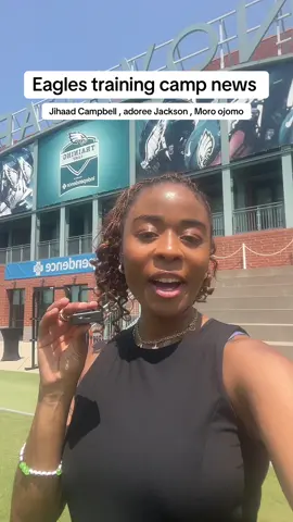 Eagles training camp news - Jihaad Campbell , adoree Jackson , Moro ojomo #symonewiththesports #philadelphiaeagles #flyeaglesfly #gobirds 