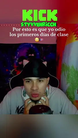 Los prepas tranquilos que yo estoy con ustedes🙏🏻, aquí somos Team Prepas brrr, Síganme en Kick:StyvvenRicch #puertorico #fyp #escuela #primerdiadeclases #viralvideos 