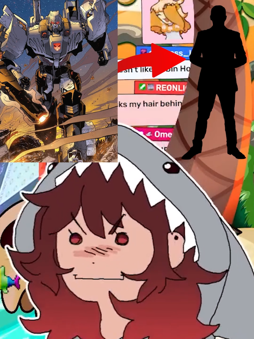 Introducing my chat to MTMTE Megatrons Holoform... 😊🙏 #vtuberclips #vtuber #mtmte #maccadam #transformers #fyp #envtuber 