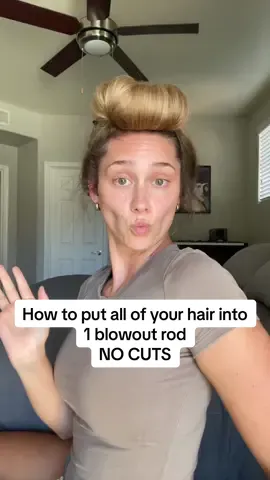 This is literally the MOST comfortable way to sleep with Heatless curls @Overnight Blowout #hairtutorial #heatlesscurls #curlyhair #longhair #blowout  