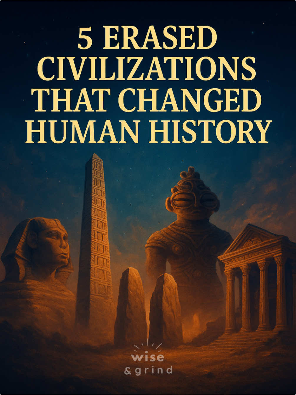 Most people never learn about these lost civilizations, but their ruins, symbols, and stories still shape the world today. Hidden history is finally resurfacing. Which one shocked you the most? #ancientcivilizations  #losthistory  #hiddenknowledge  #forbiddenhistory  #mysterytok  #historyfacts  #ancientmysteries 