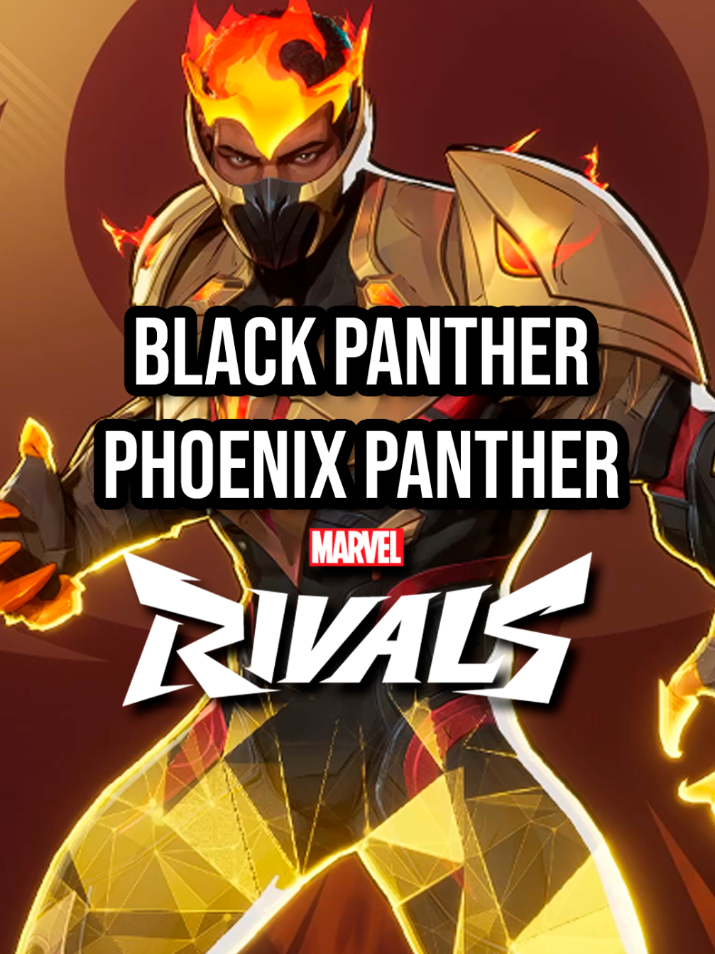 Black Panther: Phoenix Panther #abyssawakens #marvelrivalspartner #MarvelRivals #blackpanther #Phoenix #Phoenixforce #Costume #reveal #newskin 