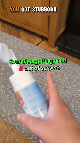 Ever tried getting dried 🩸 out of carpet? yass cleans foam stain remover did it in minutes 🤯 #stainremover #stainremoverhack #mumsoftiktok #dogmum #tiktokmademebuyit #fyp @Yass Clean 