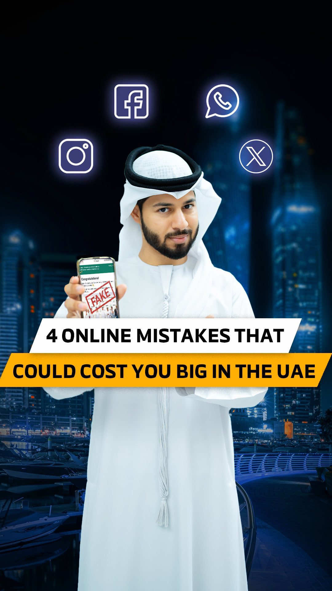 4 Online Mistakes that could cost you BIG in UAE