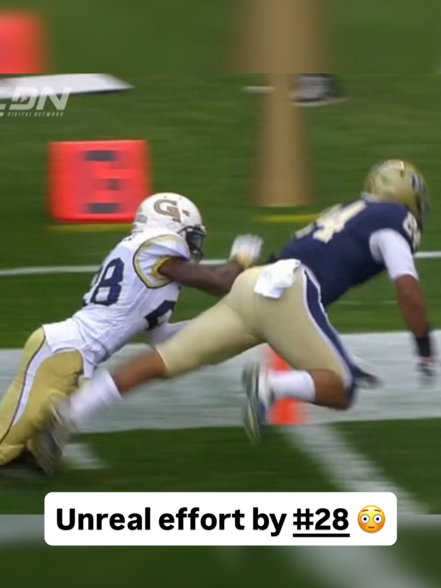 White with some unreal speed ⚡️ #CollegeFootball #collegefb #ncaafootball #ncaafb #accfootball #accfb #accsports #football #fb #fyp #viral