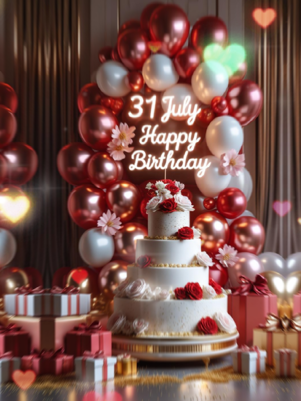 31 July birthday video #happybirthdaytoyou #happybarthday #happy #fypシ 