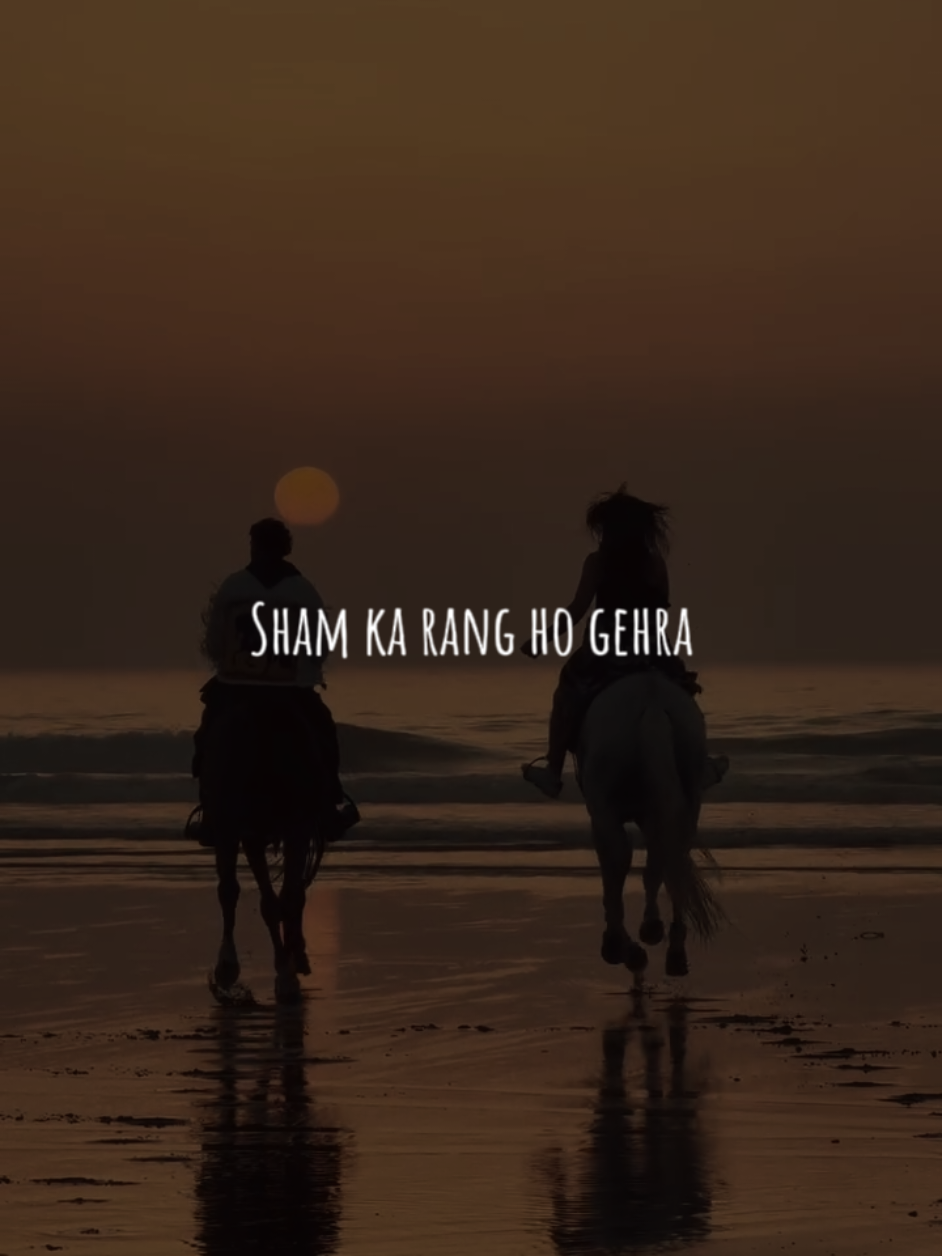 Aa Kahin Door Chle Jaen Hum 🎶🎧💯 #foryoupage #fyp #lyrics_songs #lyricsvideo #rumantic_song #hindisong 