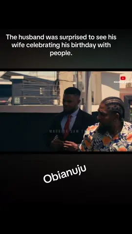The husband was surprised to see his wife celebrating his birthday with people.#fypシ゚ #treasurejthomas #nollywoodmovies 