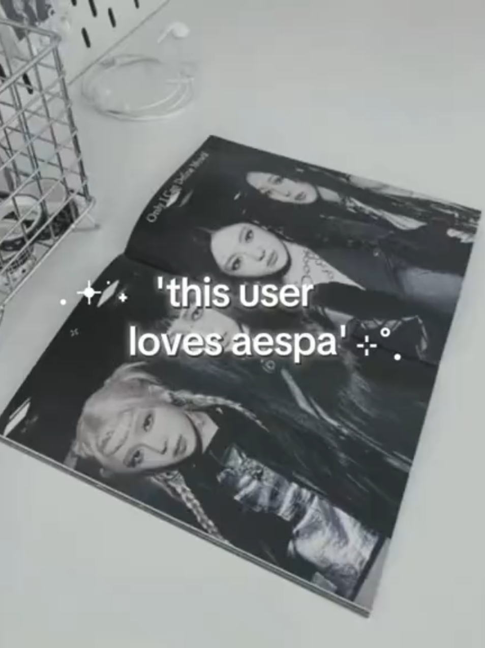 this user is obsessed with @aespa official actually .⊹˖★. ݁₊                                            #fyp #aespa #aesthetic #kpop #kpopfyp #karina #winter #giselle #ningning #moot #foryou#pinterest #foryoupage #digitaldiary   