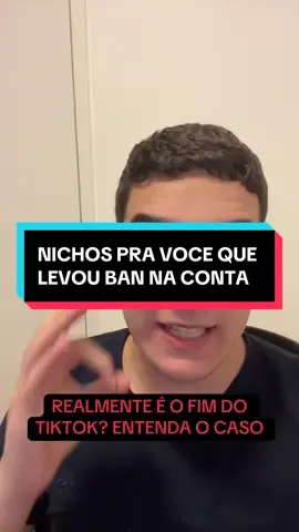 3 nichos pra você que perdeu a conta na onda de ban do tiktok. #subnichar #nichos #faturando 
