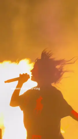 the fire was perfect 🔥 #concerts #fyp #billieeilish #hmhas 