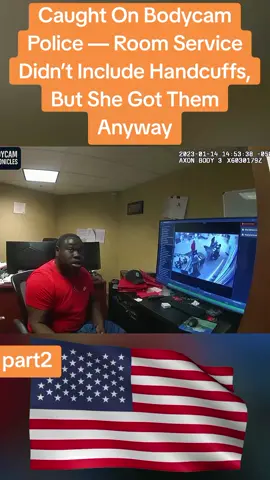 Caught On Bodycam Police — Room Service Didn’t Include Handcuffs, But She Got Them Anyway part2. #bodycam #policeoftiktok #foryoupage #cops #copsoftiktok #news 