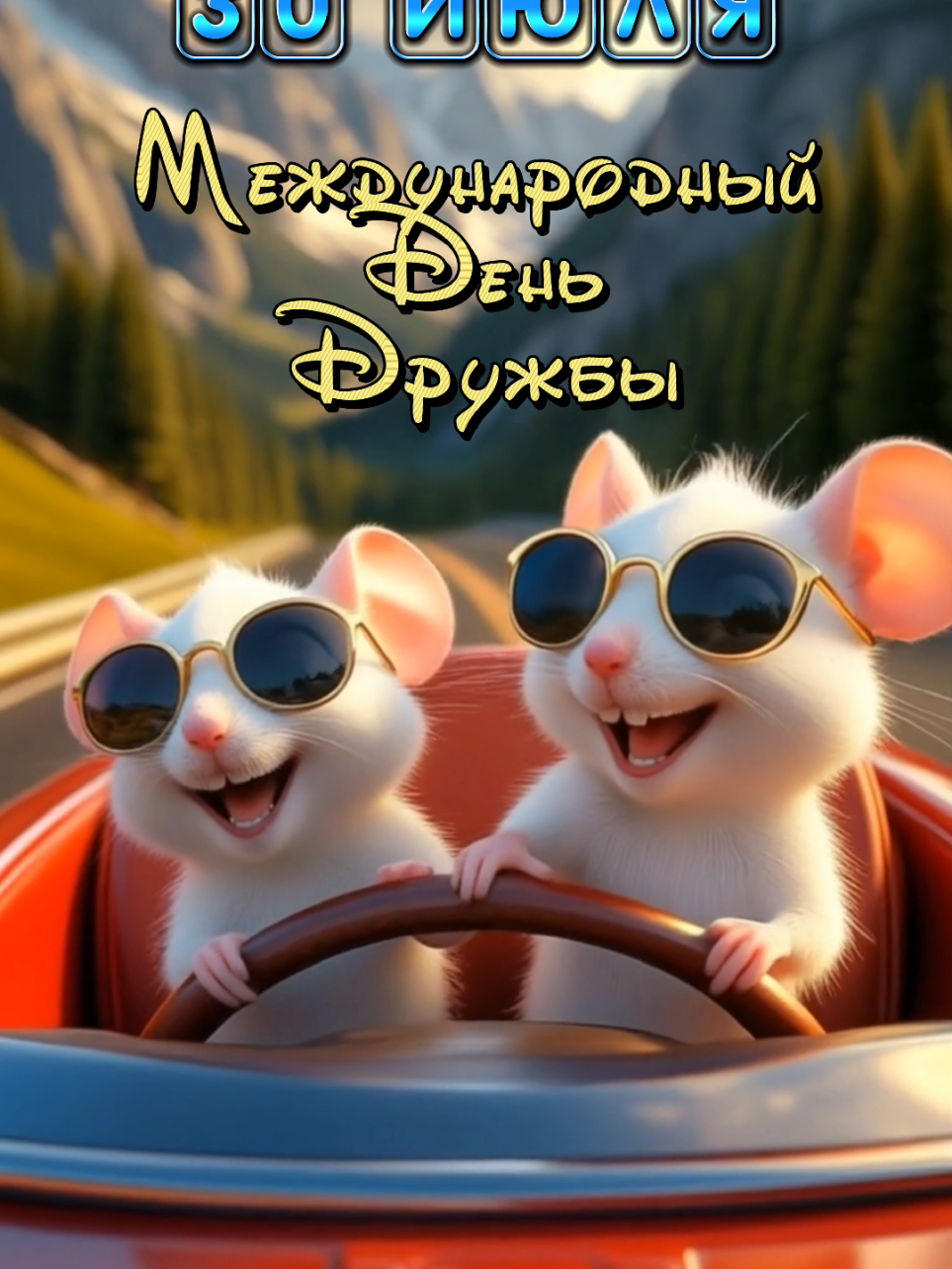 #30июля #международныйденьдружбы  #30июляденьдружбы  #сднемдружбы #друзьям #жанна👋☺️🌹 