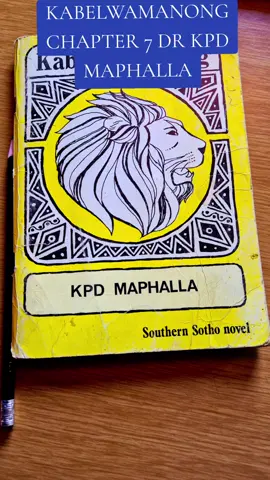 #Dr KPD  Maphalla  #SEsotho Books  # kabelwamanong 