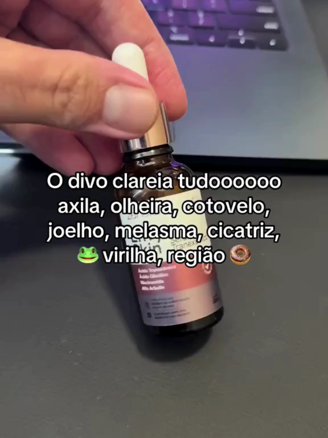 Melhor da vida! #clareador #clareadordemanchas #melasma #clareamentoaxila #clareamento