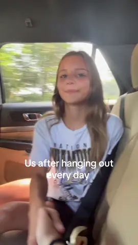 Us after hanging out every day #besties #friends4ever