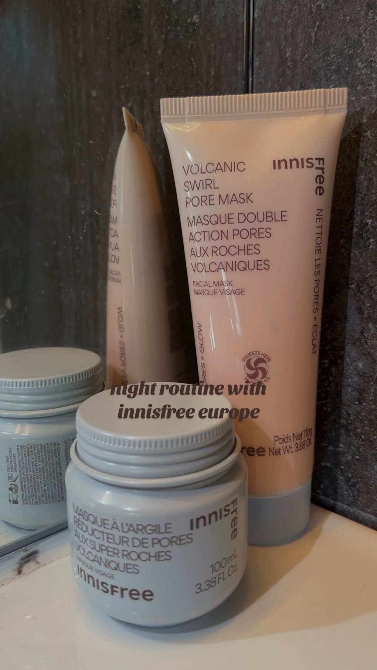 en partenariat avec innisfree Europe 💤My night routine avec @Innisfree Europe  • Retrouvez les produits chez @SEPHORA & @OMCream  • • #fyp #trend #nightroutine #skincare #mua #ad #collab #sephora #innisfreeeurope #collaboration #ugc #ugccreator #getunreadywithme #skincareroutine #hethey #pourtoii 