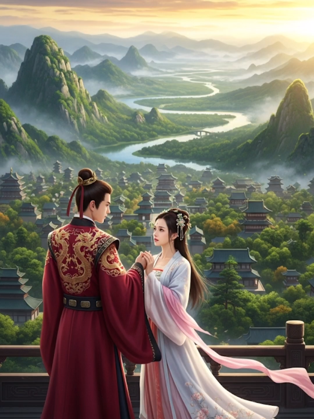 เพลง 《爱江山更爱美人》 (Ài Jiāngshān Gèng Ài Měirén) หรือแปลเป็นไทยว่า 