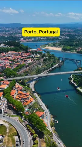 Experience the beauty of Porto, Portugal in 4K.  This charming coastal city in Portugal 🇵🇹 is a lovely travel destination to explore in Europe, with beautiful sights.  #fyp #travel #traveldestination #foryoupagе #portugaltravel 