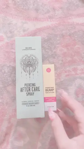 What do you guys think about the viral piercing care kit??? #piercing #piercings #bellypiercing #earpiercing #review #pinktok🎀 #fyp #viral 