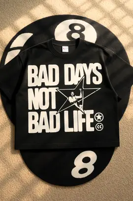 BAD DAYS BOT BAD LIFE 😎 #kaosboxy #boxy #boxytshirt #tshirt #kalcer #fyp 