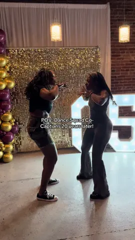 My giiiirl!!!! Ain’t nothing changed!!! 🤞🏾💜 #cherelle #dance #reunion 