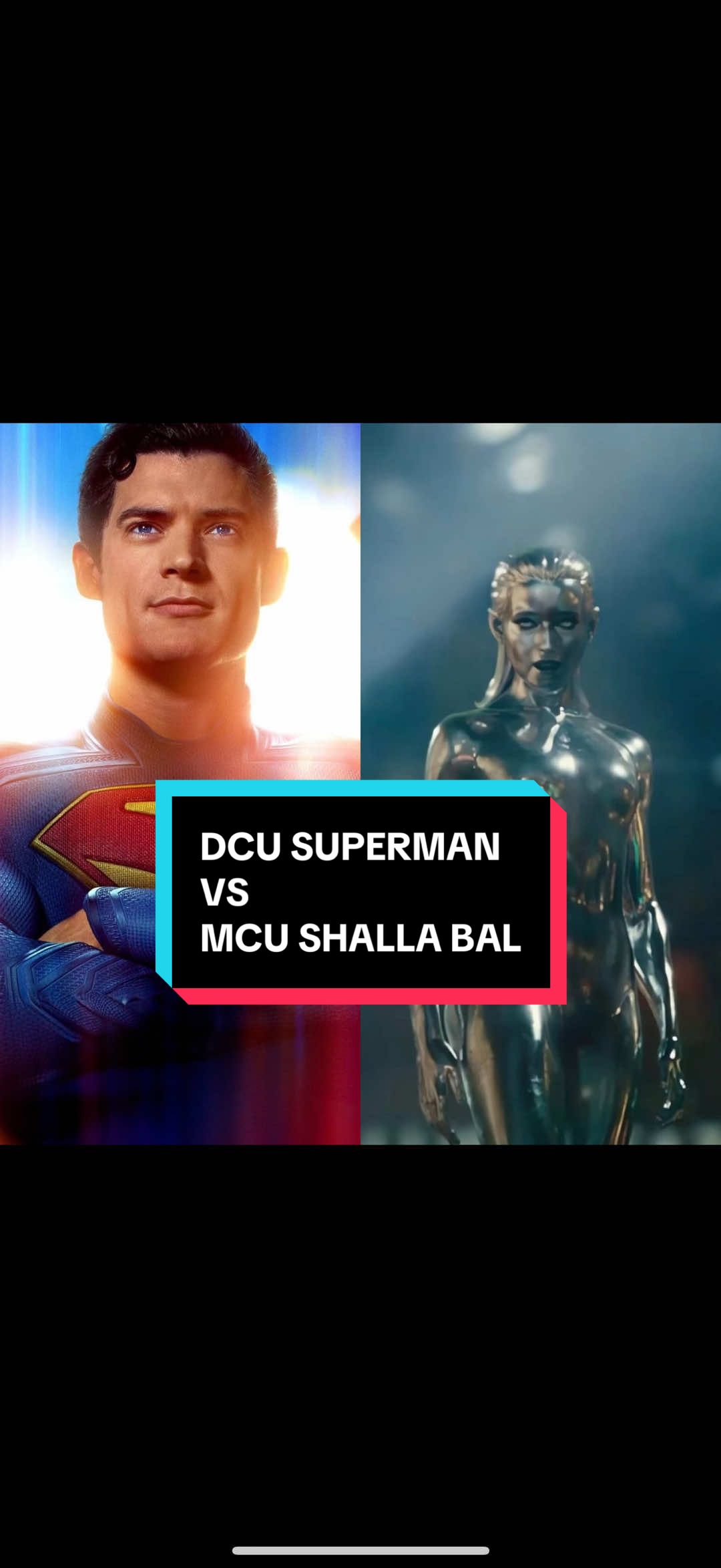 #greenscreen Superman vs shall bal  #dc #marvel #superman #vs #silversurfer #dcstudios #marvelstudios #fyp 