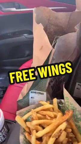 Thanks for the free wings Andre! #wingstop #nationalwingday #wings #fyp #soflo 