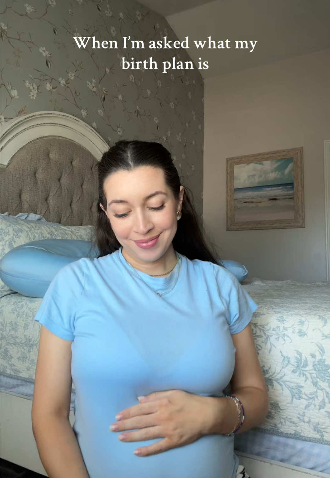 Pretty much my entire plan honestly! #birthplan #thirdpregnancy #thirdtimemom #babynumber3 #utahmom #pregnanttiktok #pregnancytiktok 