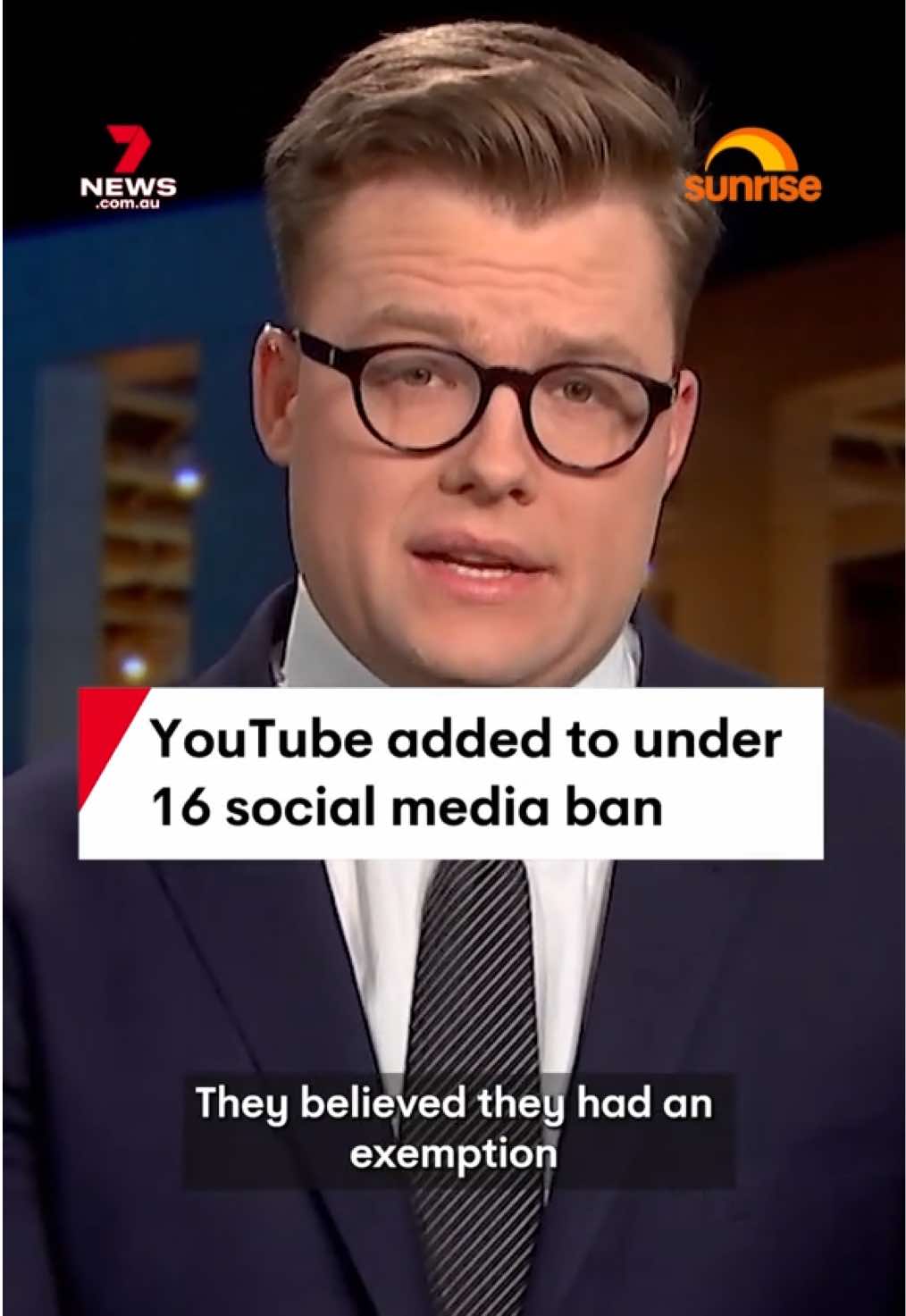 The government has announced it will include YouTube in the social media ban for teenagers. #youtube #socialmediaban #socialmedia #restrictions #agerestriction #streamingplatform #7NEWS