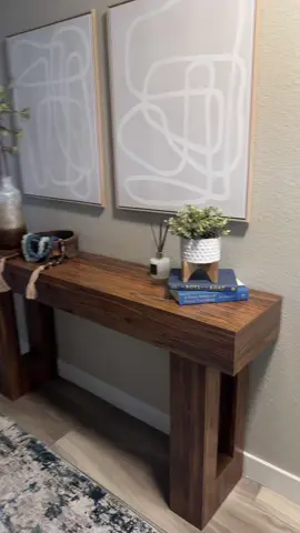 Make sure to get them while they have a sale! #fyp #consoletable #decorate #viralvideo 