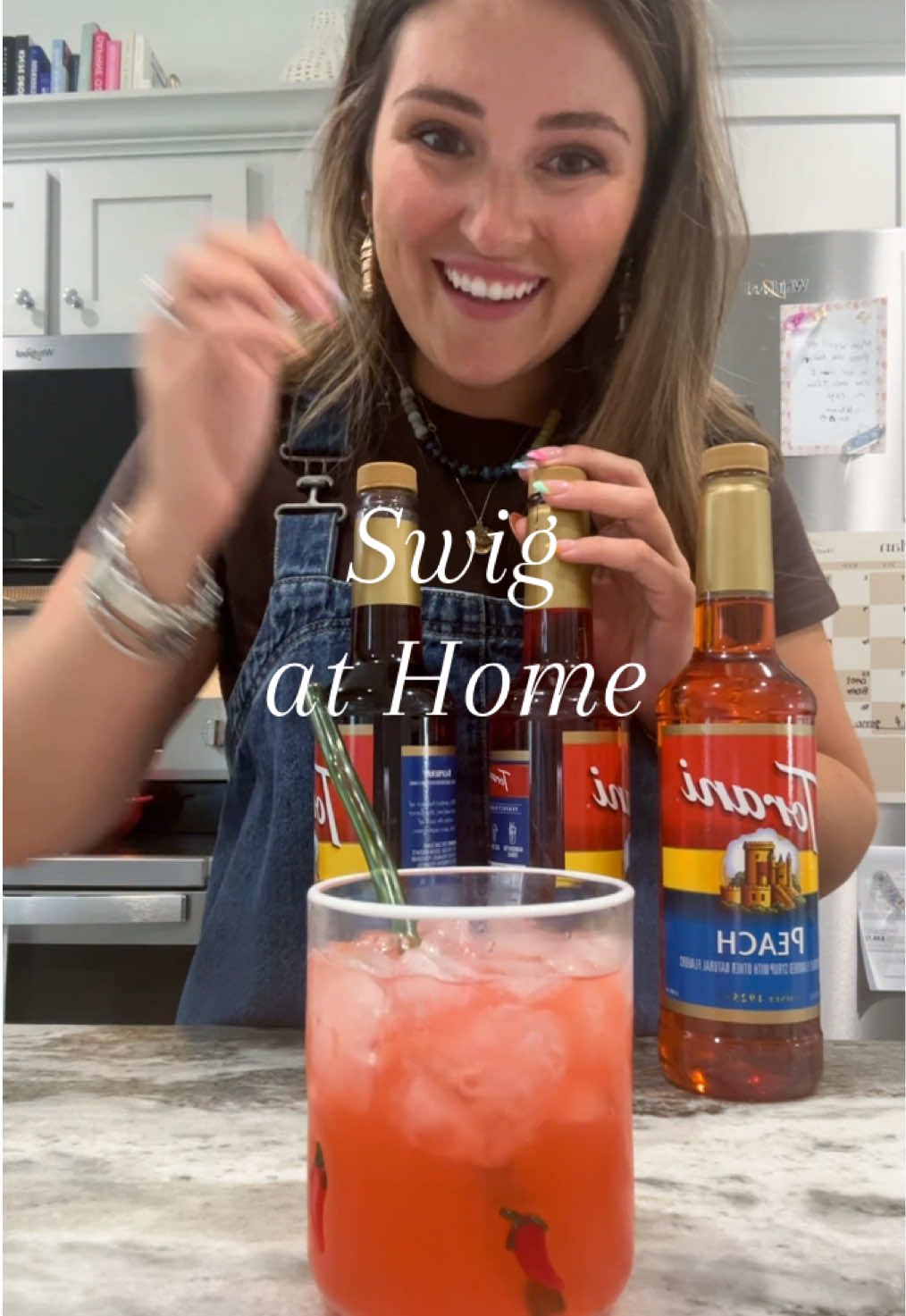 Cheers to an at home @Swig pink bahama! #swigathome #swigdrinks #swigsoda #swigdrinksathome 