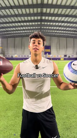 What’s harder Football or Soccer?  #football #explore #lsu #CollegeFootball #athlete #atletas #college #nfl #mexicano #fyp #futbol #start #competition #viral #viraltitkok #fypシ #fypage #foryou #d1 #collegelife #collegeathlete #cfb #Soccer #futbol⚽️ #futbolmexicano #futboltiktok #soccertiktok #soccerplayer #virals #challenge 