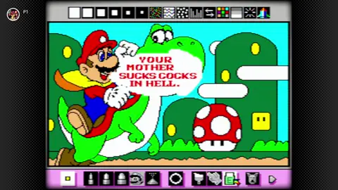 #MarioPaint ##NintendoSwitchOnline 
