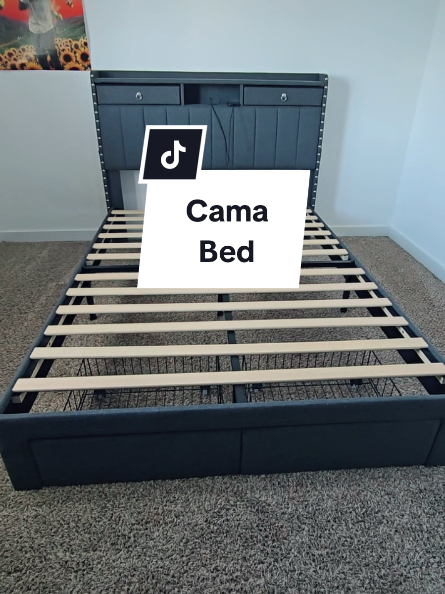 #cama #bed #bedroom #recamara #recamaras #bedwithstorage #bedwithcharging  #bedframe #bedframes #bedframestorage #loveit #summervibes☀️ #bedforkids  #bedforkidsandadults #bedforteenagers 