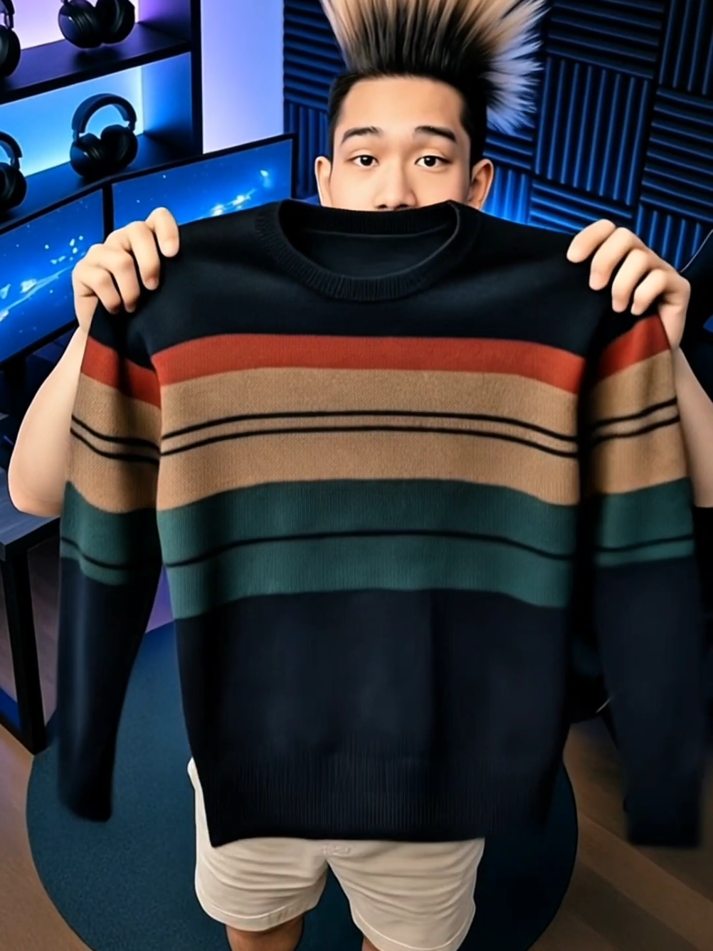 Rekomendasi Sweater Rajut Pria Dewasa, sweater rajut pria wanita #rekomendasioutfit #outfit #outfitideas #sweater #sweaterrajut 
