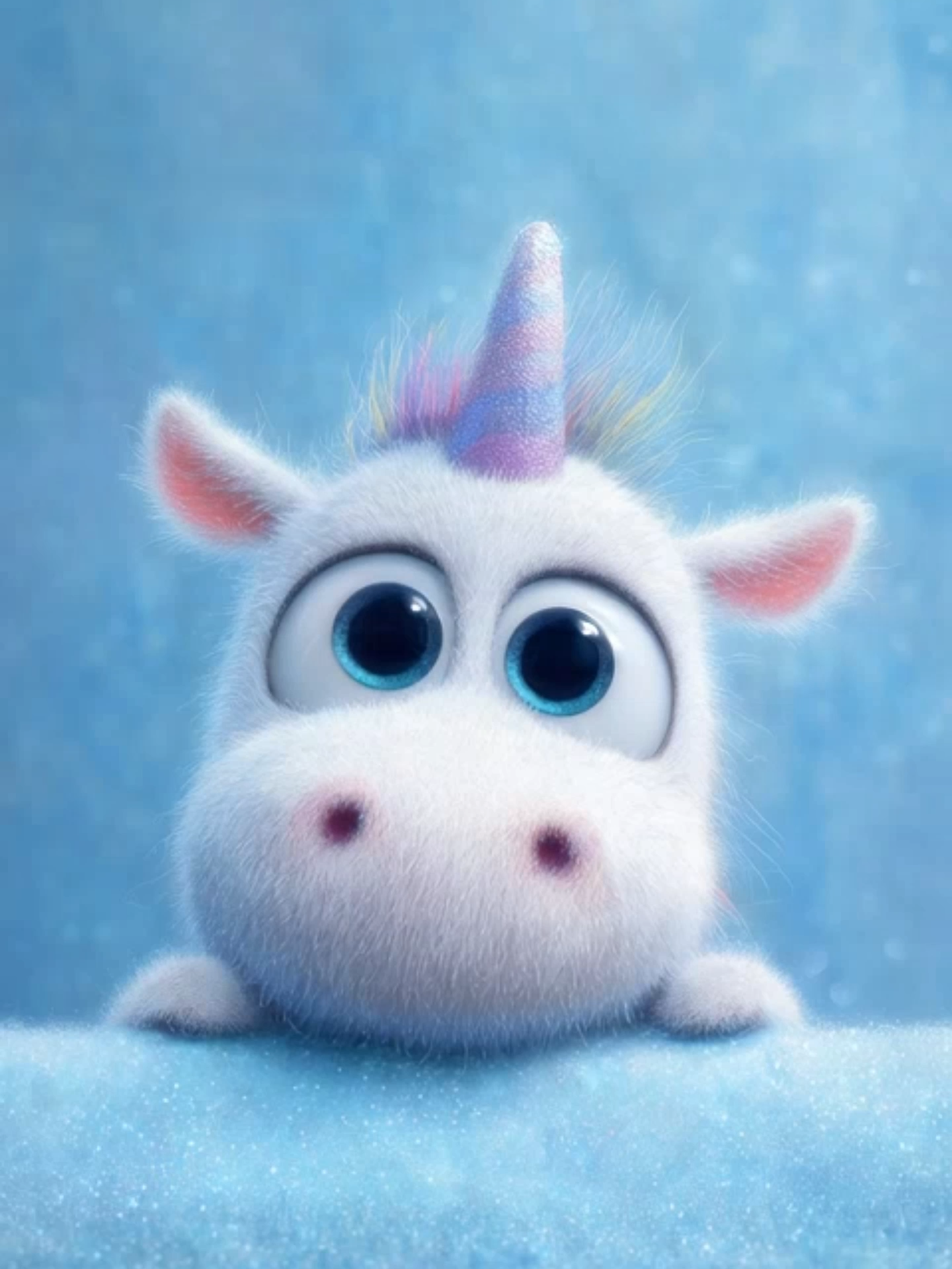 Live Wallpaper | Whimsical Unicorn #unicorn #whimsical #livewallpaper #tongueout #adorable #cutevibes #fantasyanimal #kawaii #cartoon #ai #wallpapervideo