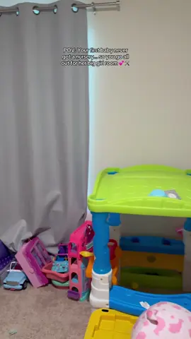 She never had a nursery. Never had a room that felt like hers. But she’s turning SIX next month… so we finally gave our first baby the room of her dreams 💖😭  Everything used to makeover the room on my LTK - LeesaUnique 