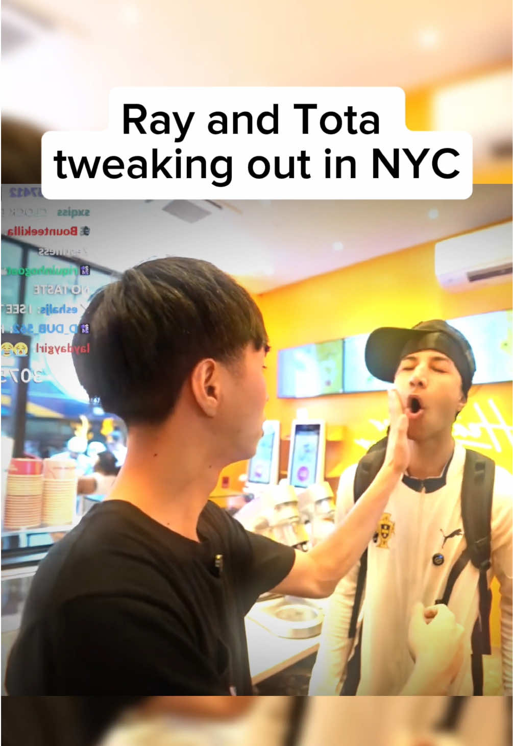 The slap at the end is crazy😭 #ray #tota #nyc #amp #viralclip #viral #fyp #original #new 