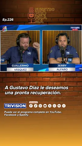 TT05 A Gustavo Díaz le deseamos una pronta recuper