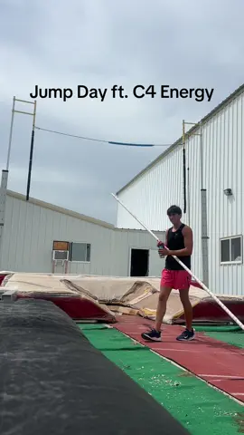 Jump day fueled by @C4 Energy. It gives me the endurance I need to jump all day long, and I trust it because it’s nsf certified for sport. #c4partner 