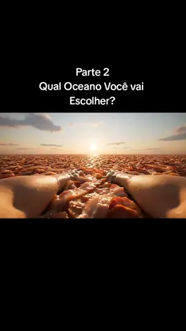 Todos os oceanos!🌊 Em Qual Você Nadaria? #asmr #ai #veo #satisfying #aivideo 