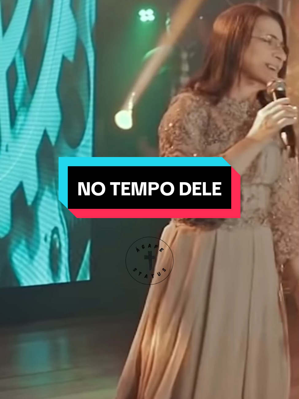 NO TEMPO DELE 🎙️ #musicagospel #gospel #louvor #fycristao #fé #Deus #hino 