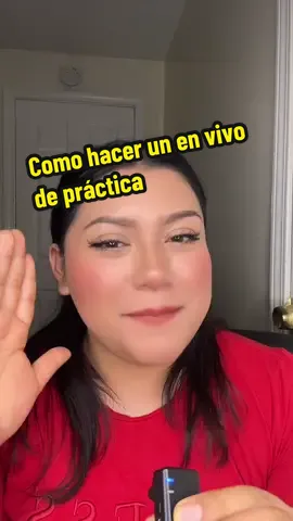 Cómo hacer un en vivo de práctica #envivodepractica #AprendeEnTikTok #tips 